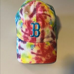47 Brand Fenway Park Tie-Dye Cap with Blue ʼB' Patch